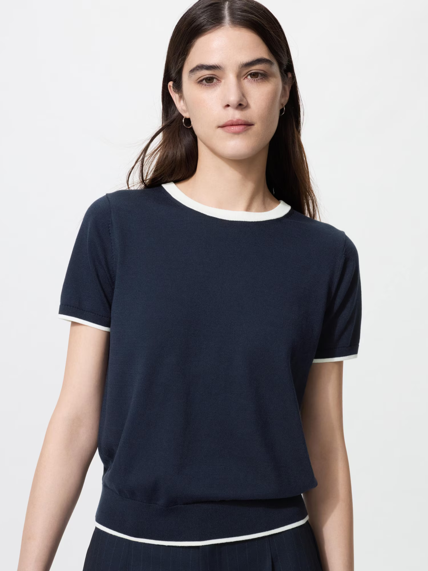 UV Cut Crew Neck Sweater (E485223)